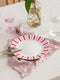 Striped Patterned Porcelain Plate 27 Cm